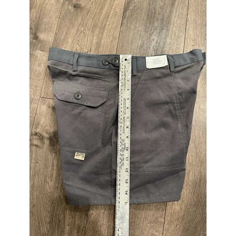 VTG Cabela’s 70s/80s Shorts Mens Size 34 Gray  Button Waist  42 Talon Zipper